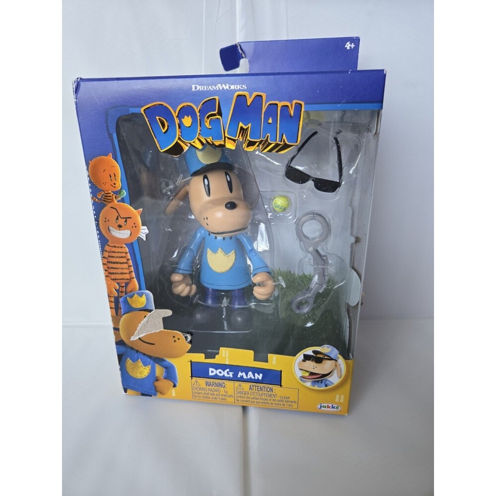 Dog Man DreamWorks Action Figure With Accessories By Jakks Pacific
